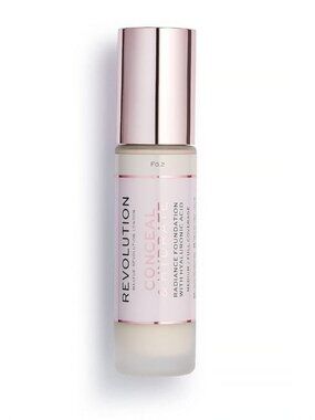 Makeup Revolution Conceal & Hydrate Foundation F0.2 Vegan Cruelty Free 0.7oz